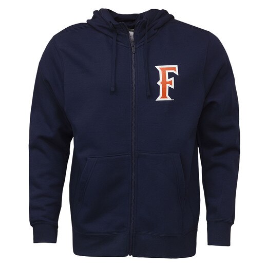 Nike Club Fleece FZ Hood - Navy